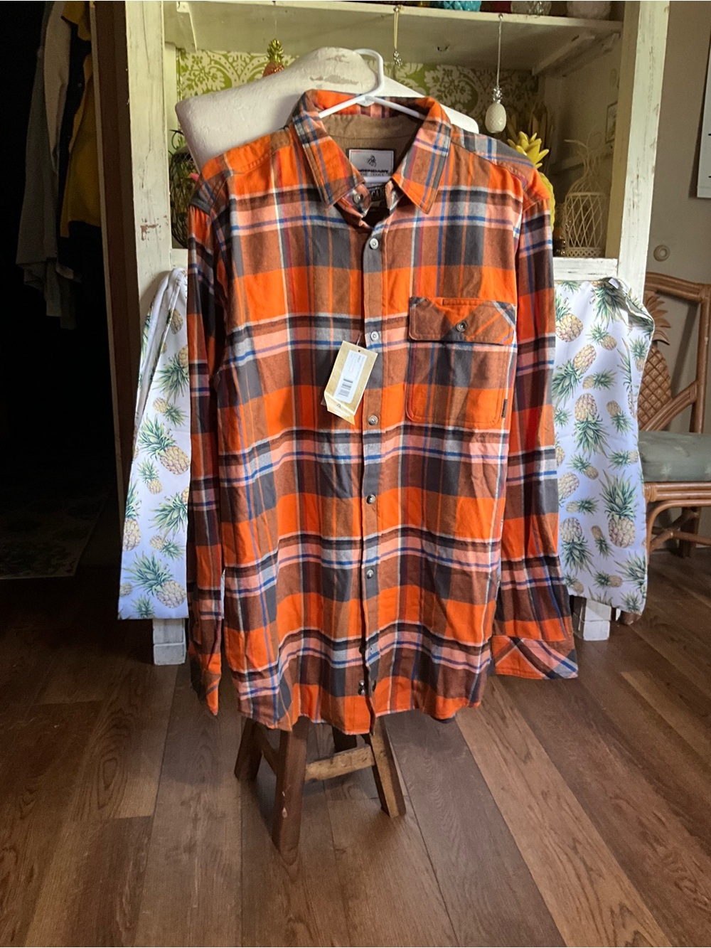 NWT legendary tales size LT LS button up